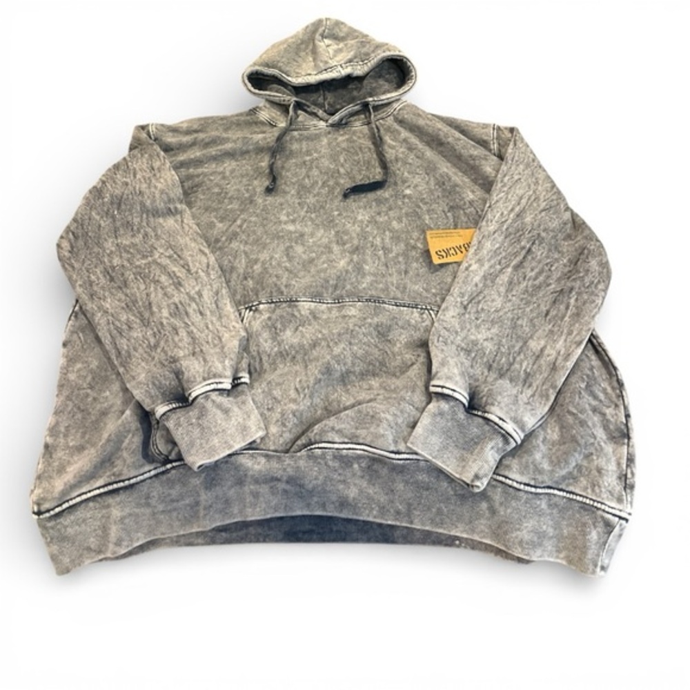 🔥 NWT Original Paperback Acid Washed Hoodie – Size XL 🔥